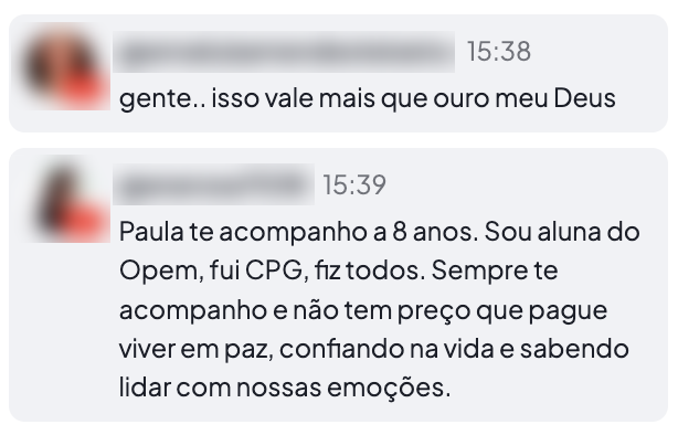 Depoimento de aluna do Dia 03 do desafio