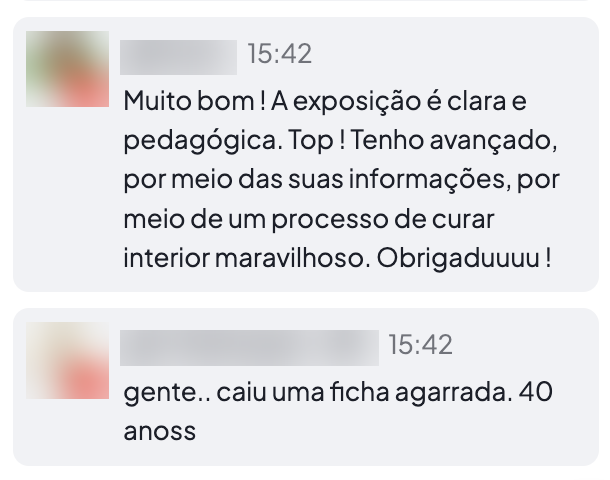 Depoimento de aluna do Dia 05 do desafio