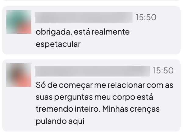 Depoimento de aluna do Dia 05 do desafio