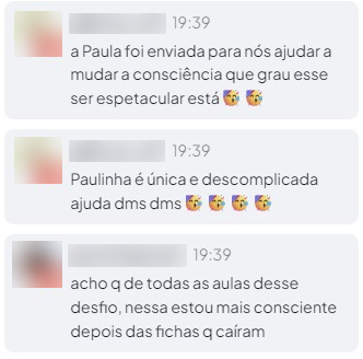 Depoimento de aluna do Dia 08 do desafio