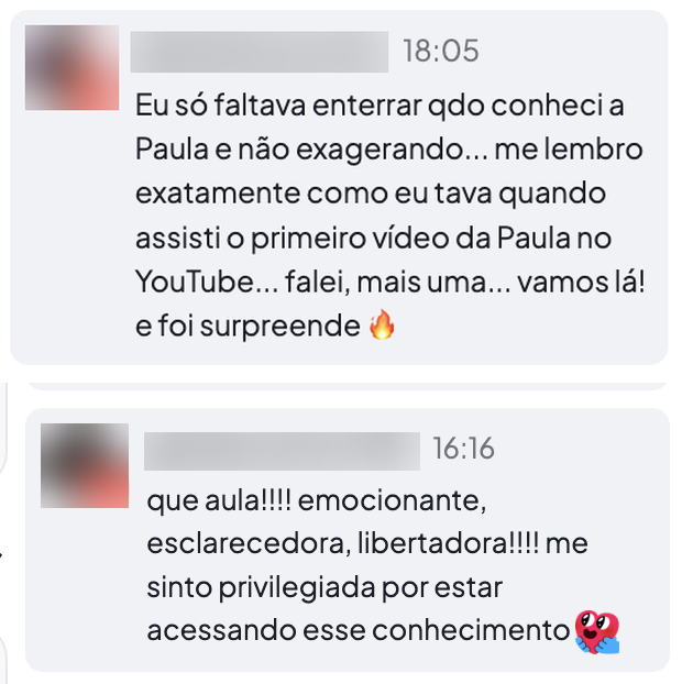Depoimento de aluna do Dia 05 do desafio